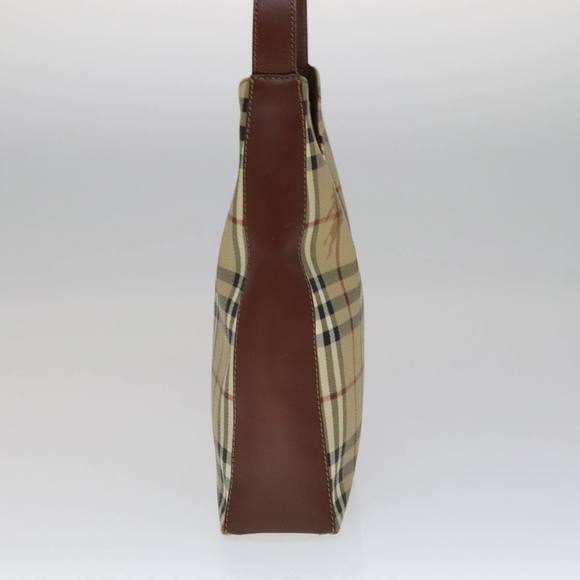 Burberry Haymarket Beige Canvas shoulder - Picture 4 of 10